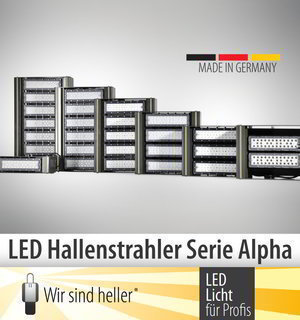 Innovation Pur Der Neue Led Hallenstrahler Alpha
